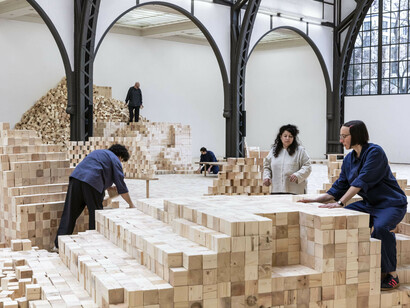 Lina Lapelytė, We make years out of hours, exhibition view. Courtesy of Hamburger Bahnhof