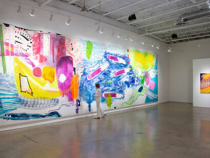 Monique van Genderen, Paintings, 2023, photo by Brian Lockhart. Courtesy of Quint Gallery