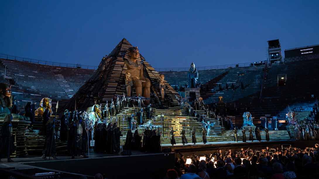 103° Opera Festival, edizione passata, vista della performance. Cortesia di Opera Festival