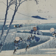 The great wave digital 2.0, artwork in exhibition. Courtesy of Moa Museum of Art