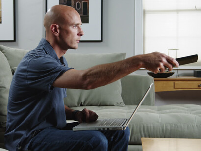 Viendo la televisión con el ordenador