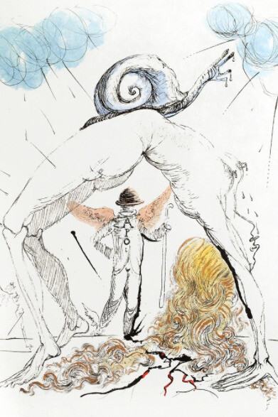 Salvador Dalí. Courtesy of Off the Wall Gallery