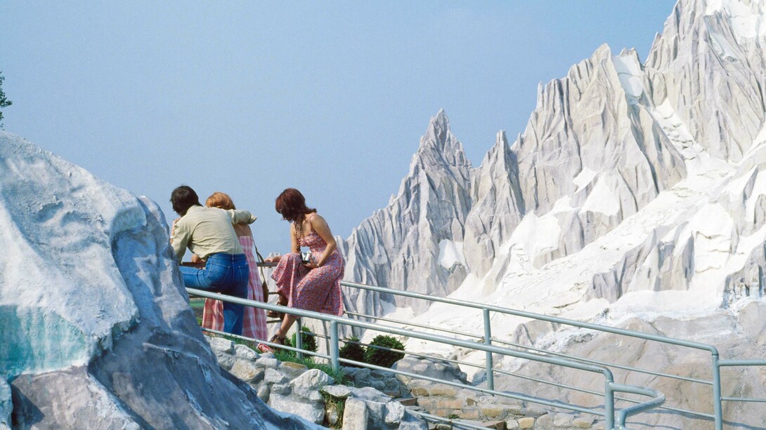 Luigi Ghirri, Rimini, 1977. Per gentile concessione dell'artista e del Museo d'arte della Svizzera italiana