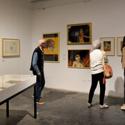 Varios artistas, Otros testimonios: Alcántara – Giangrandi – Góngora – Quijano – Mejía – Rendón – Taller 4 Rojo – Graficario de la lucha popular, vista de exhibición. Cortesía de Espacio El Dorado