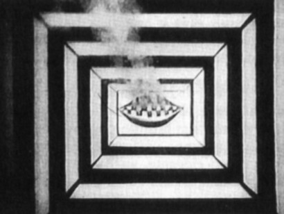 Una scena del film 'Thaïs', 1917, di Anton Giulio Bragaglia