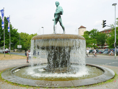 Die Duve-Brunnen in Hannover