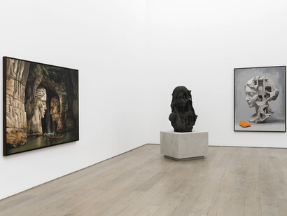 Daniel Arsham, Various thoughts, exhibition view. Courtesy of Galleries Perrotin
