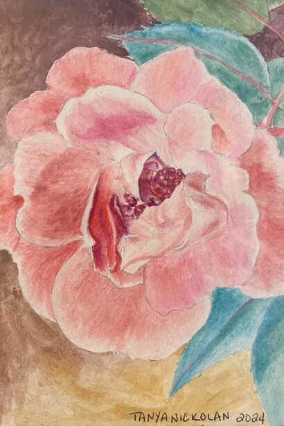 Tanya Nickolan, Flower 2, 2024. Courtesy of Fountain House Gallery