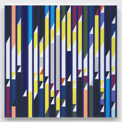 Sarah Morris. Courtesy of White Cube