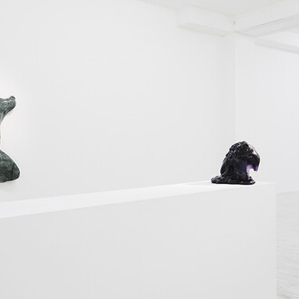 Benglis and the Baroque, Exhibiiton view. Courtesy of Thomas Brambilla Gallery