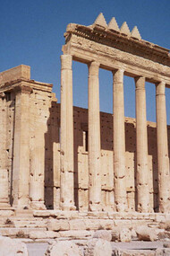 The Temple of Bel at the Palmyra World Heritage Site in Syria