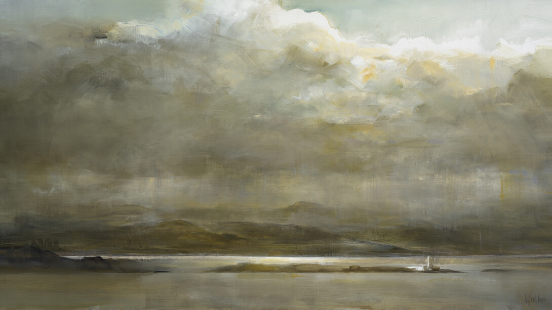 Walker, The Ladys Rock, Sound of Mull. Courtesy of Thackeray Gallery 