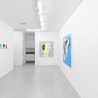 Antonio Malta Campos, Opalescente, vista da exposição. Cortesia da Galeria Simões de Assis