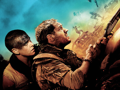 Charlize Theron y Tom Hardy en "Mad Max. Fury Road"