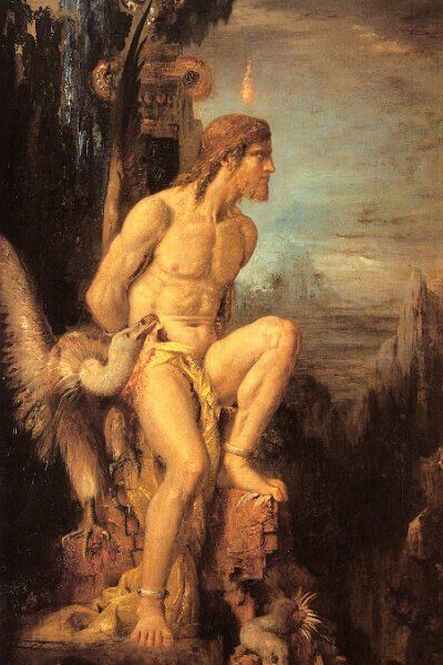 Gustave Moreau, Prometeo