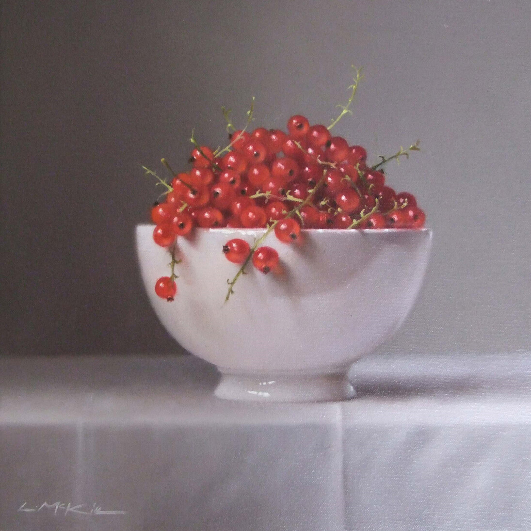 Summer Redcurrants by Lucy McKie ROI