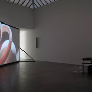 Rosa Barba, Tangible kinships, vista della mostra. Cortesia di Vistamare