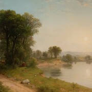Asher Brown Durand, Landscape, 1866. Courtesy of BYU Museum of Art