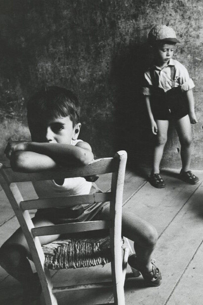 Stefano Robino, Paolo e Fernando Gavi, 1958 
© Archivio Stefano Robino, courtesy Howard Greenberg Gallery, New York
