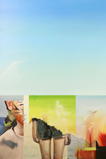 Phoebe Leech, Tigerboy Luke (detail), 2025. Courtesy of JD Malat Gallery