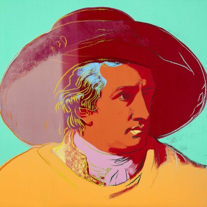 Andy Warhol, Portrait of Johann Wolfgang von Goethe