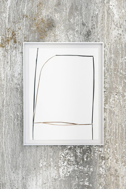 Gonçalo Sena, Folhas fantasma, exhibition view. Courtesy of Kubikgallery