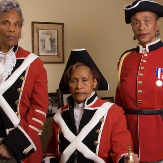 Anique Jordan, Sixth company battalion, 2016. Courtesy of the Canadian War Museum