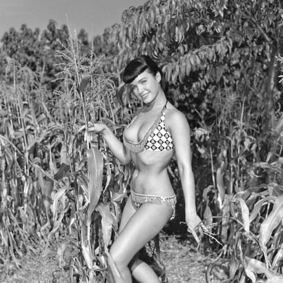 Bettie Page, retrato rural