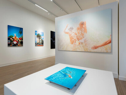 Vlad Zorin, Unmasked, exhibition view. Courtesy of Upsilon Gallery