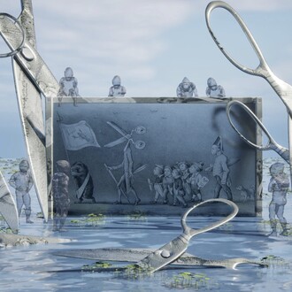 Maithu Bùi, rausblick. Zensur, 2024. Mit freundlicher Genehmigung der Staatlichen Museen zu Berlin