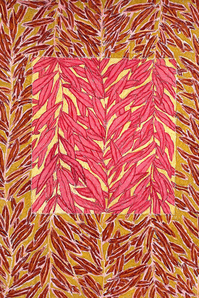 Amy Kaufman, Leaf box (detail), 2026. Courtesy of Traywick Contemporary