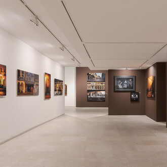 Luis Gabú, Habana mater. 2003-2023, vista de exhibición. Cortesía del Museo de Belas Artes da Coruña 