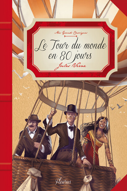 Couverture du "Le tour du monde en 80 jours"