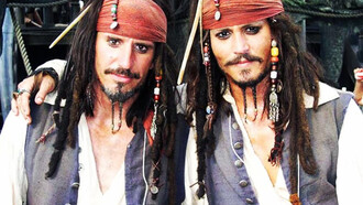 Los dobles, como este de Johny Deep, realizan un trabajo sacrificado que no siempre se valora