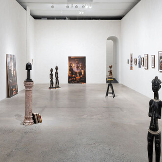John Edmonds, The space between, exhibition view. Courtesy of Company Gallery