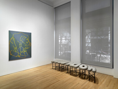 Nancy Dwyer, Always, exhibition view. Courtesy of Ortuzar Gallery