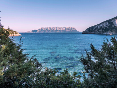 The waters of Sardegna, Italy, a blue zone region