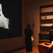 Urmas Lüüs, The life and death of Mr. N, exhibition view. Courtesy of the Art Museum of Estonia