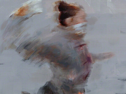 Jérôme Lagarrigue, The Thrower #1, 2016. Courtesy of Lazarides