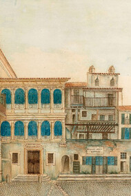 Giacomo Lenghi, Watercolor, 1830 ca., Jewish Museum of Rome