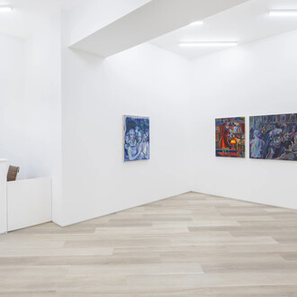 Adam Baker, Velvet hours, exhibition view. Courtesy of Beers Gallery