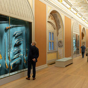 Langer Gang, Gewehrgalerie, Ausstellungsansicht. Mit freundlicher Genehmigung des Albertinum Museums