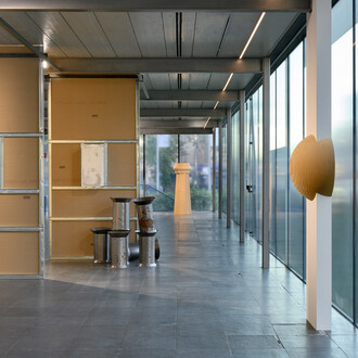 Kunsthalle Wien Preis 2025. Jonida Laçi & Luīze Nežberte, exhibition view. Courtesy of Kunsthalle Wien