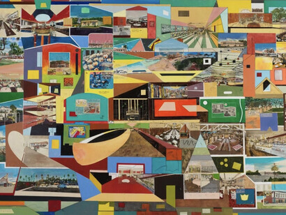 William Wegman, Menu (detail), 2023. Courtesy of Galerie Georges-Philippe & Nathalie Vallois 