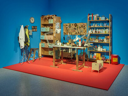 Mark Dion, Delirious toys, Ausstellungsansicht. Mit freundlicher Genehmigung der Bundeskunsthalle