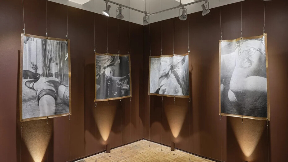 Mae Howard, Between the skin and flesh, a thing, exhibition view. Courtesy of A.I.R. Gallery