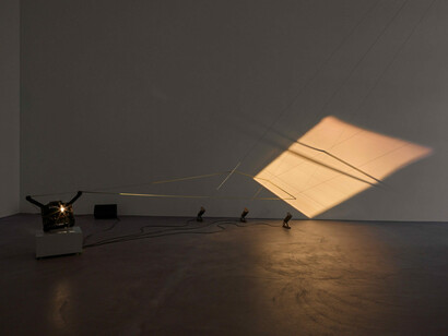 Rosa Barba. Zurich art prize 2026, exhibition view. Courtesy of Museum Haus Konstruktiv