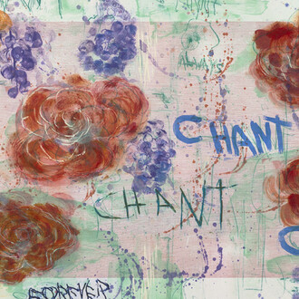 Joan Snyder/ Six Chants and One Altar. Courtesy of Anders Wahlstedt Fine Art