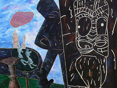 History Sees Division. Courtesy of Auckland Art Gallery