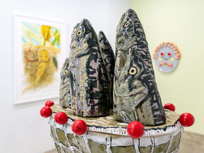 Jude Griebel, Nature bends for you, exhibition view. Courtesy of Massey Klein Gallery